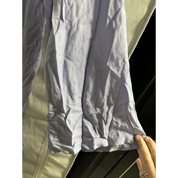 Philosophy Beaded Fringe Bell Sleeve Light Blue Vacation Dress Sz M Detail Boho - Picture 3 of 8